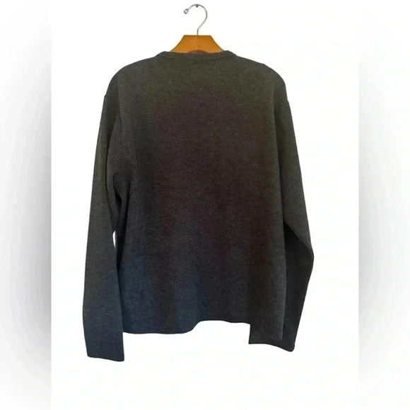 VTG 1946 Men’s Heather Grey/Black  Long Sleeved Shirt Size XL - Picture 2 of 10